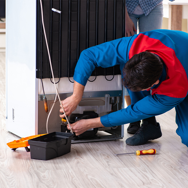 how much do you charge for refrigerator repair services in Tioga North Dakota